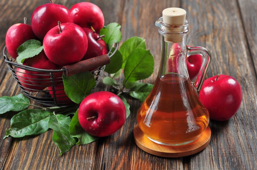Varicose Veines de cidre de pomme Vinegar