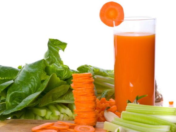 Jus de varices juste écrasés